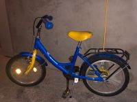 Kinderfahrrad blau 16“ mit Fahne an Bastler, Platten Nordrhein-Westfalen - Solingen Vorschau