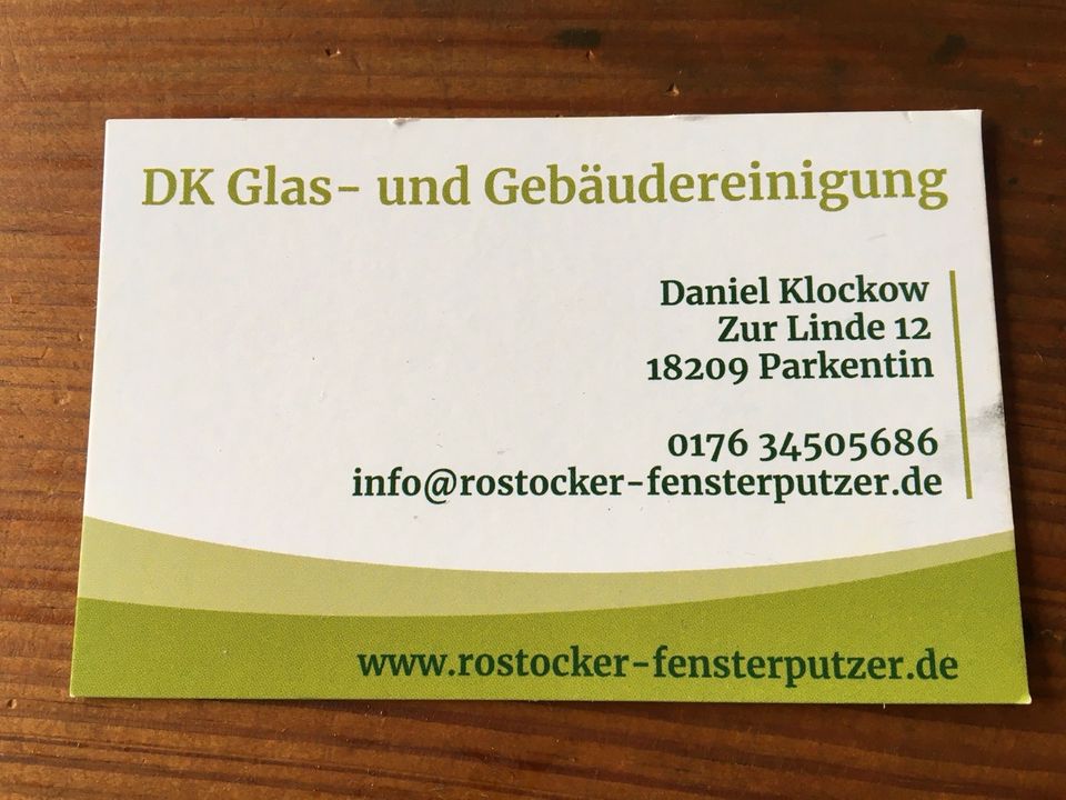 Fensterputzer/Glasreiniger gesucht super Bezahlung in Bartenshagen-Parkentin