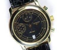 Longines Vintage handwinde Chrono 18k 750er Gold 1302.19 Herren 3 Nordrhein-Westfalen - Erkrath Vorschau