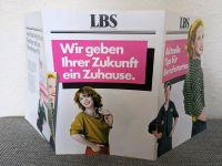 LBS Bausparkasse Werbeflyer zum aufklappen von 1984 (Werbung) Brandenburg - Schildow Vorschau