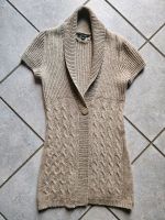 schicker Strick-Cardigan / Weste Gr. 36, beige Baden-Württemberg - Sasbach Vorschau