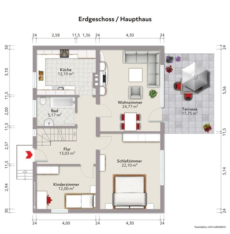 Einfamilienhaus mit Einliegerwohnung in Danndorf in Danndorf