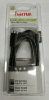 Hama Micro-USB-3.0-Kabel, vergoldet, doppelt geschirmt, Schwarz, Mecklenburg-Vorpommern - Wustrow Vorschau