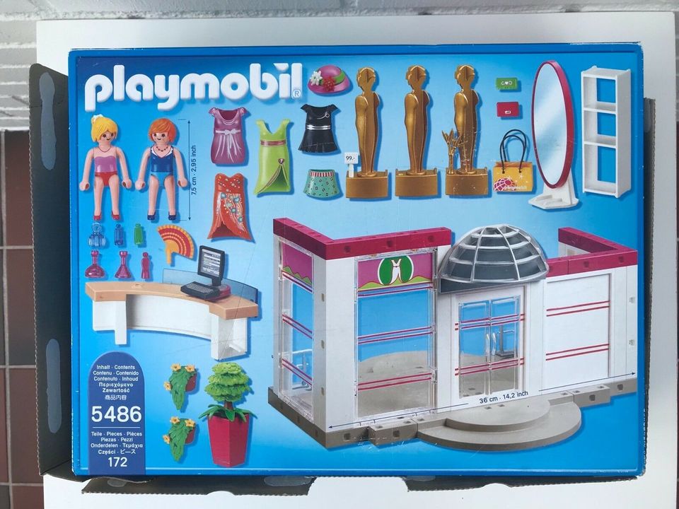 Playmobil City Life 5486 Modeboutique, Modegeschäft mit OVP in Flensburg