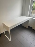 IKEA MICKE Tisch weiß lang mit durchgehnder Schublade Frankfurt am Main - Bergen-Enkheim Vorschau