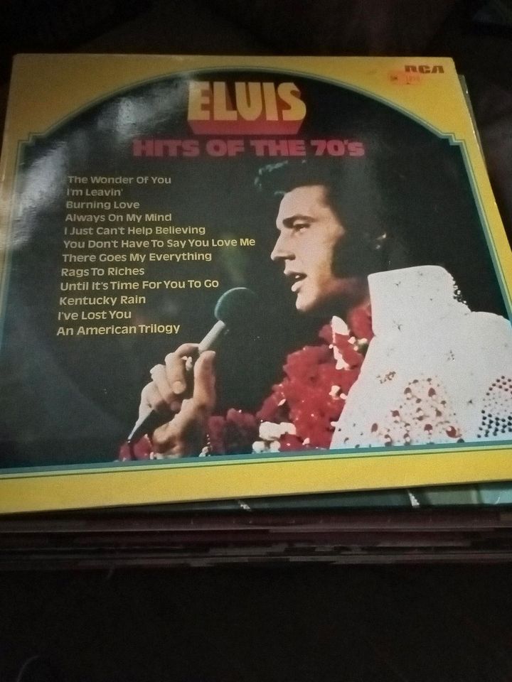 20 Schallplatten Elvis Presley Sammlung in Lippstadt