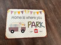 Metall Schild Home is where you Park B 35 cm H 26,5 cm WN Niedersachsen - Rastede Vorschau