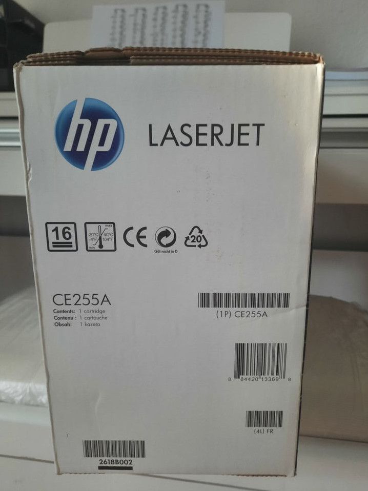 ORIGINAL TONER HP LASERJET 55A CE255A SCHWARZ NEU VERSIEGELT in Erkrath