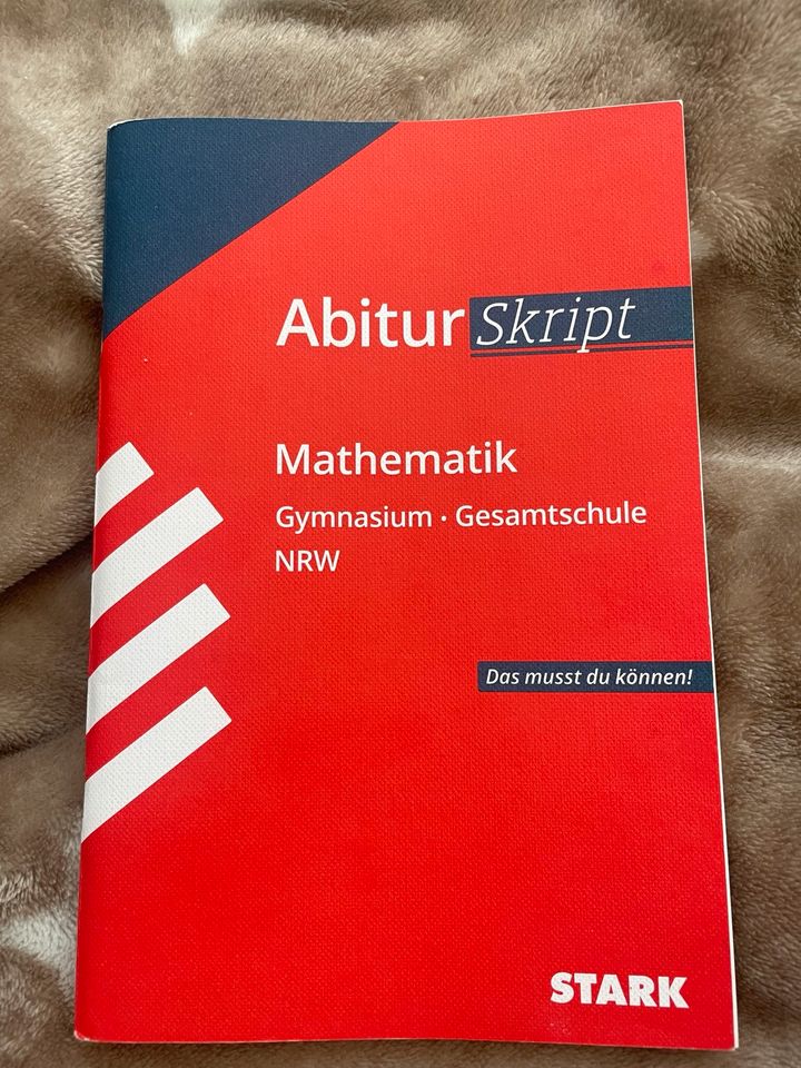 Abiturskript Mathematik Nordrhein-Westfalen in Solingen