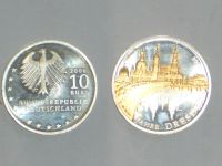 DEUTSCHLAND 10 € Silbersondermünze 2006 - vergoldet Bayern - Waldkraiburg Vorschau