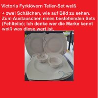 Victoria Fyrklövern Apilanlehti Teller Set weiß unbenutzt Baden-Württemberg - Sulzfeld Vorschau