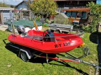 Motorboot Whaly 370 15ps (20ps) + Trailer und Zubehör Bayern - Osterhofen Vorschau