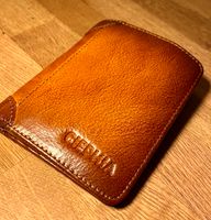 Echtleder Geldbörse Portemonnaie Etui neu! cognac Berlin - Zehlendorf Vorschau