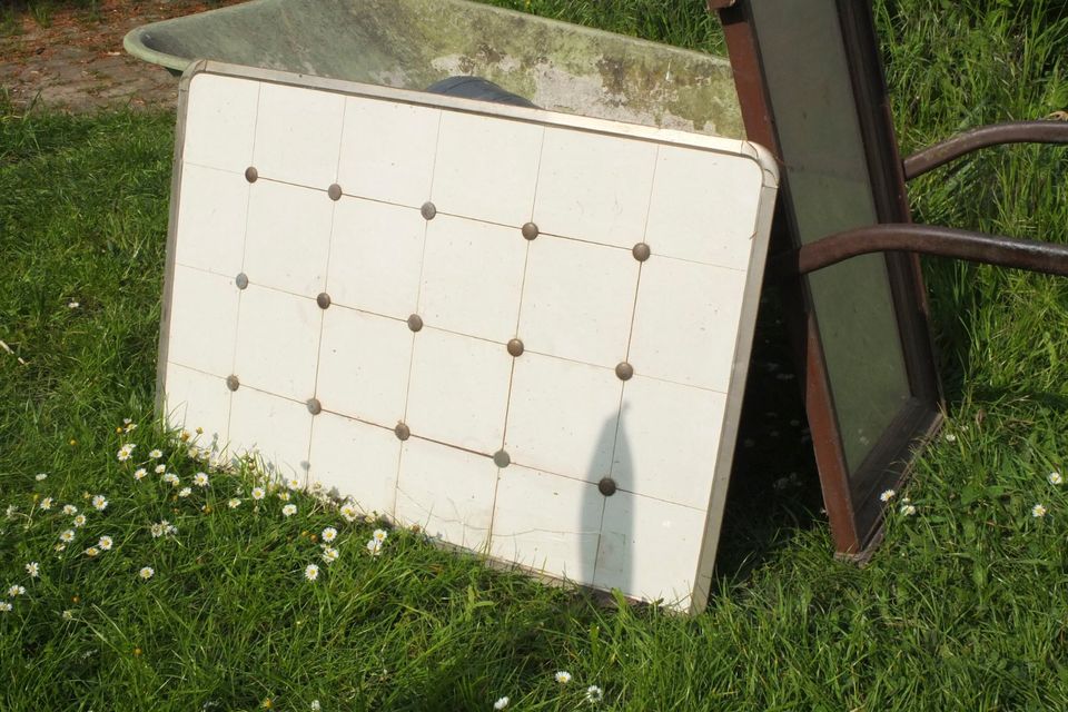Fliesenspiegel Herd Rückwand Spritzschutz Emaille in Syke