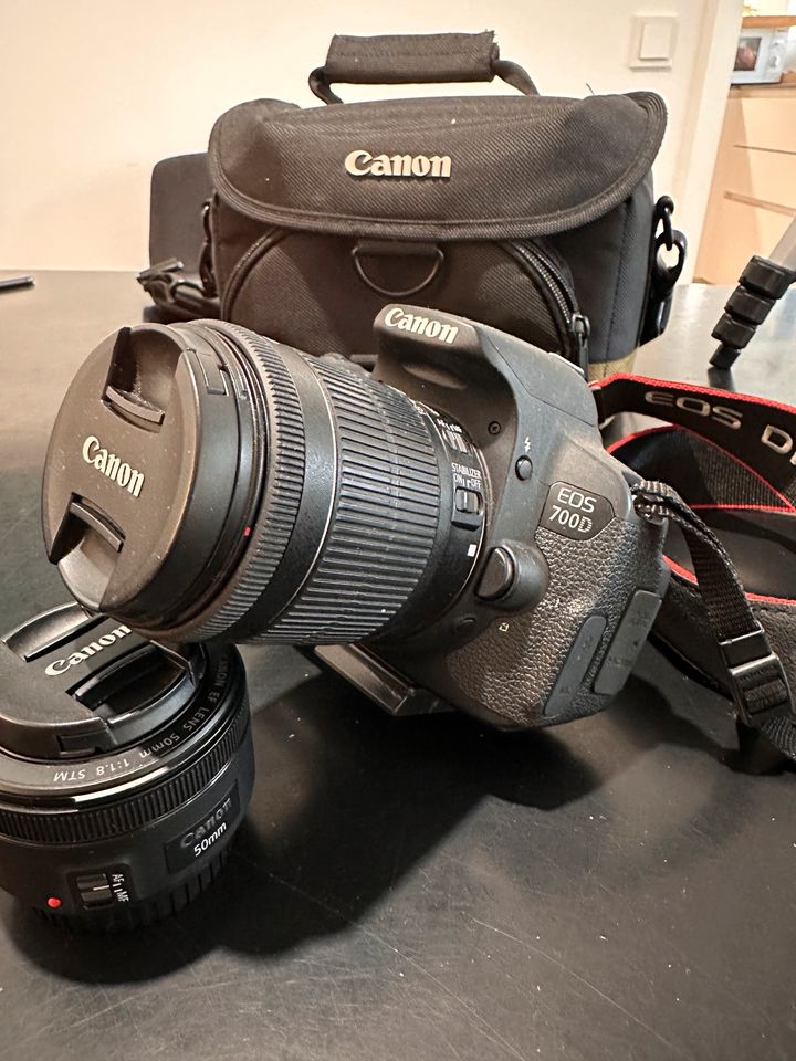 Canon EOS 700D mit 3 Objektiven und Zubehör in München