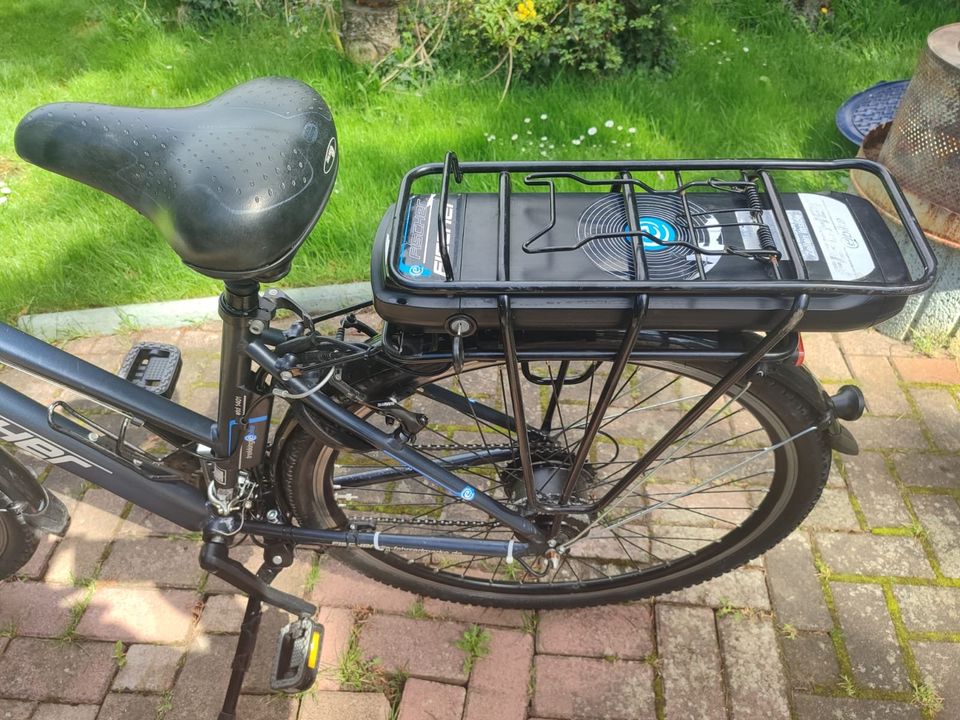 City E-Bike  ECU 1401 anthrazit matt, RH 44 cm, 28 Zoll in Limburg