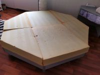 8 Eckiges Bett ca. 2,4m x2,4m, Matratze,  Lattenrost,  Eckregal Hessen - Wolfhagen  Vorschau