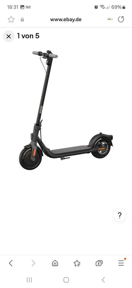 Ninebot by Segway KickScooter F20D mit dt. Straßenzulassung in Paderborn