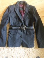 Thomas Burberry Blazer Jacke Wolle Cashmere XS 34/36 grau schwarz Schleswig-Holstein - Müssen Vorschau