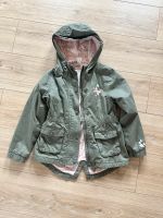 Jacke 128 Topolino Khaki Rosa Blumen Baden-Württemberg - Niederstotzingen Vorschau