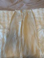 Beige Hose Damen Leinenhose anzughose 38 bershka beige Nordrhein-Westfalen - Nörvenich Vorschau