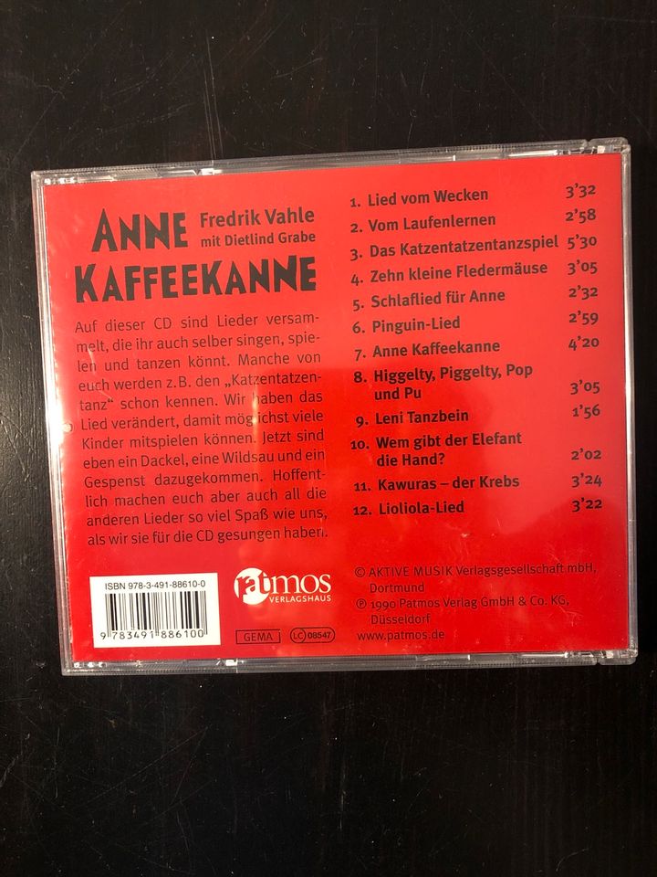 Anne Kaffeekanne CD Kindermusik in Rostock