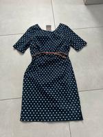 Vero Moda Kleid Etui Punkte dunkelblau Hochzeit S 36 Hessen - Langenselbold Vorschau