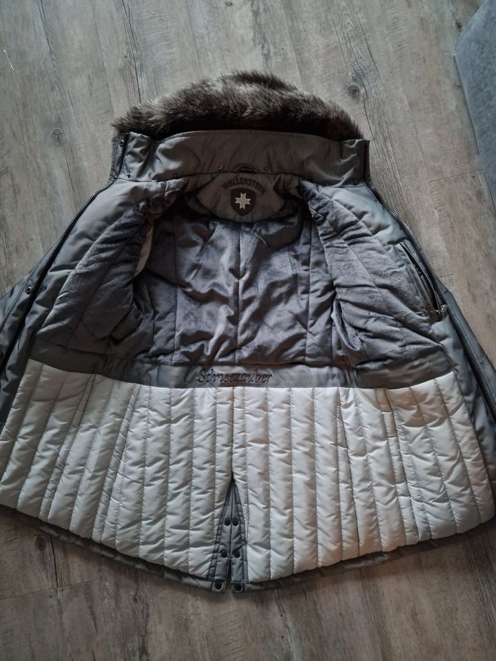 Wellensteyn Schneezauber Winterjacke grau Gr. M ***wie neu*** in Rheine