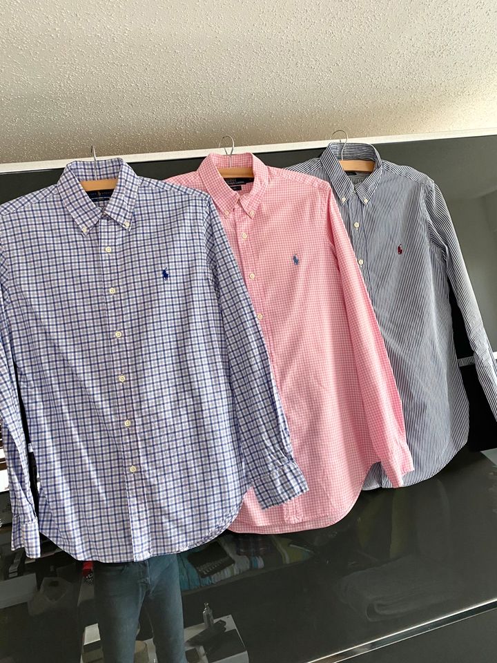 3 x POLO RALPH LAUREN - Hemden - Herren - Gr. S in Arnsberg