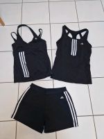 Adidas Sport Set Gr. 36 schwarz/weiß Bayern - Wehringen Vorschau