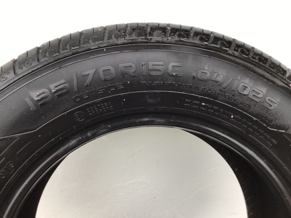 2 Reifen 195/70 R15 C104 in Rottenacker