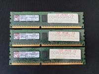 6 GB Set Kingston DDR3 ECC RAM / PC1066 / KVR1066D3S4R7SK3/6GI Bayern - Freising Vorschau