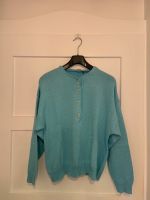 Blauer Pullover mit Knopfleiste 50% Baumwolle München - Pasing-Obermenzing Vorschau