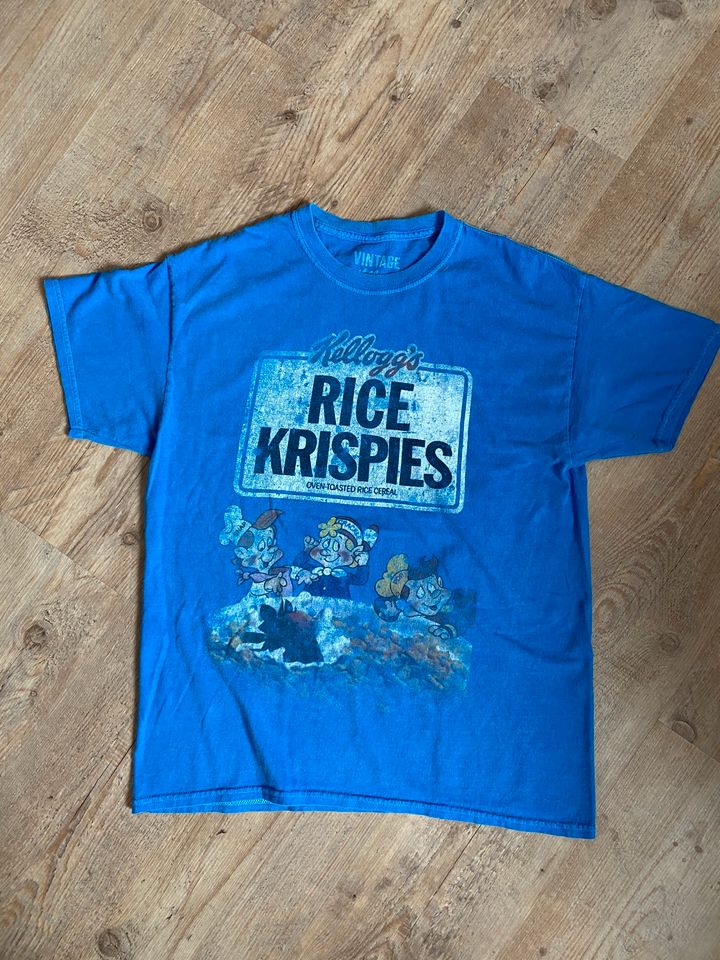 Kellogs Kellog’s Rice Krispies T Shirt real Vintage USA Bandshirt in Oberhausen