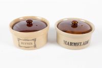 Pott Gefäß Keramik Dose Mid Century Marmelade Butter Moira Potter Frankfurt am Main - Nordend Vorschau