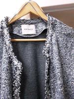 Longjacke, Strickjacke, blau/ Silber, Orsay, Gr.42 Hessen - Ebersburg Vorschau