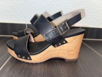 Timberland Earthkeepers Holz Plateau Sandalen Sling Pumps Baden-Württemberg - Eggenstein-Leopoldshafen Vorschau