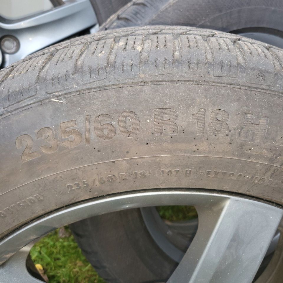 4x Alu-Winterräder 235/60 R18 für KIA Sorento 2,2 CRDI in Niedernhausen