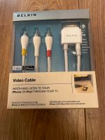 Belkin Videokabel zum Anschluss eines 30 poligen Apple-Kabels Hessen - Wiesbaden Vorschau