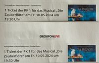2 Ticket PK1 "Die Zauberflöte" das Musical 10.05. Neupreis 204,80 München - Ramersdorf-Perlach Vorschau