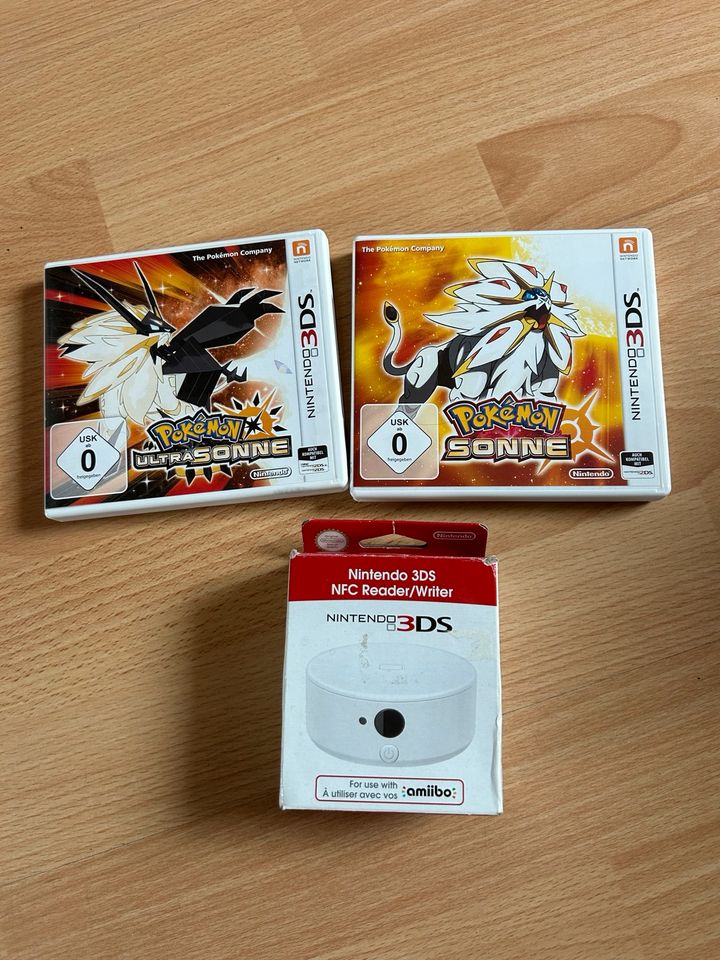 Nintendo 3ds 2DS Spiele Pokémon Sonne Ultrasonne Pokemon NFC Read in Friedrichsthal