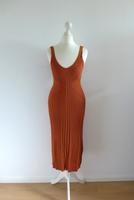 H&M Boho Strick Sommer Kleid burnt orange rostrot Gr. XS 34 36 Neuhausen-Nymphenburg - Neuhausen Vorschau
