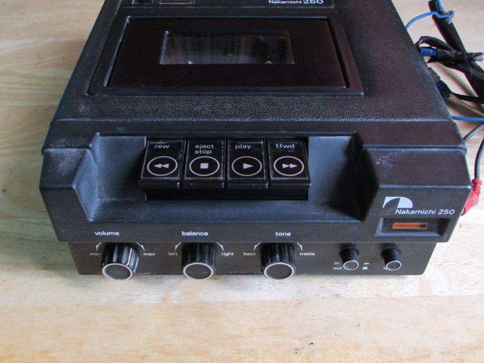 Nakamichi 250 erstes tragbares Kassette Deck portable Cassette in Rösrath