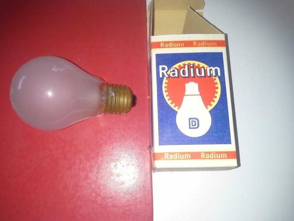 Glühlampe Glühbirne RADIUM 40 Watt matt in Hagen