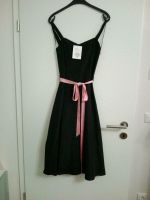 Rockabilly Kleid gr.38 schwarz mit rosa Satinschleife Brandenburg - Zossen-Waldstadt Vorschau