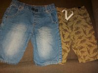 2 kurze Hosen, Shorts, Jeans, Dinos Gr. 128 Leipzig - Leipzig, Südvorstadt Vorschau