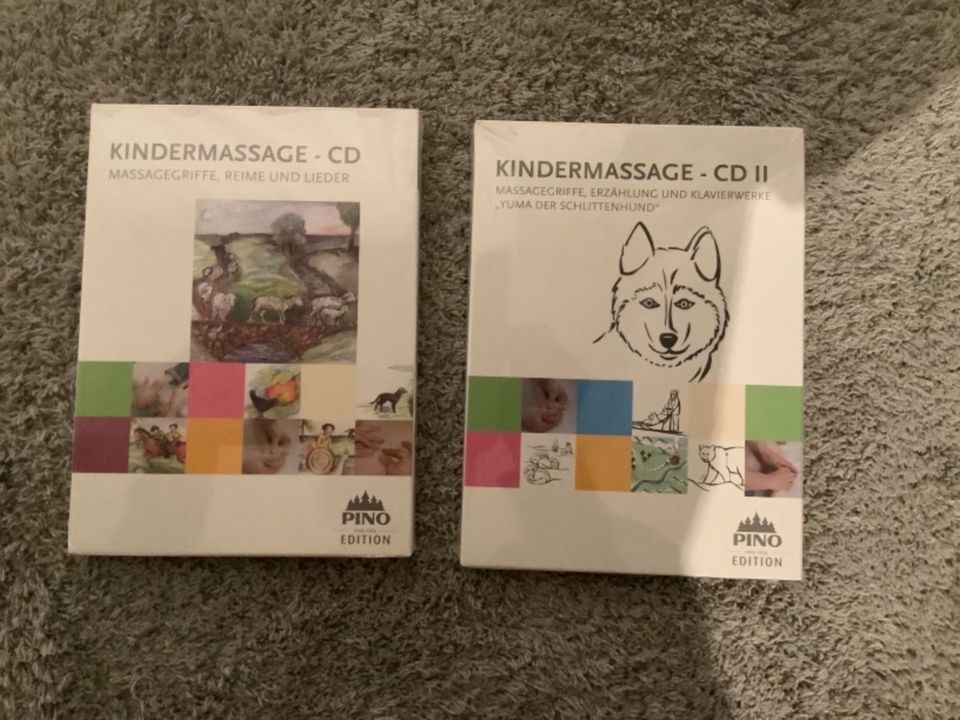 Kindermassage CD Massage Kinder Reime Massagegriffe in Bruchsal