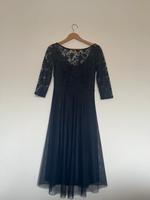 Esprit Kleid Hochzeit Abiball Taufe Abschlussball blau spitze 36 Schleswig-Holstein - Eckernförde Vorschau