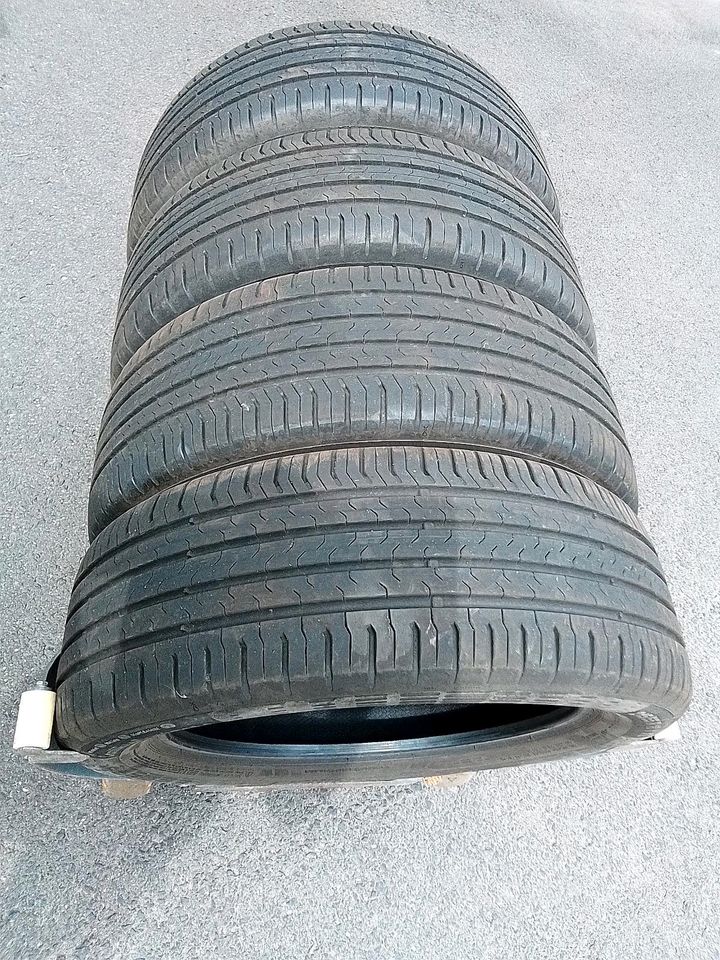 4 gebrauchte Sommerreifen 215/55 R 18 99 V Continental in Sprendlingen