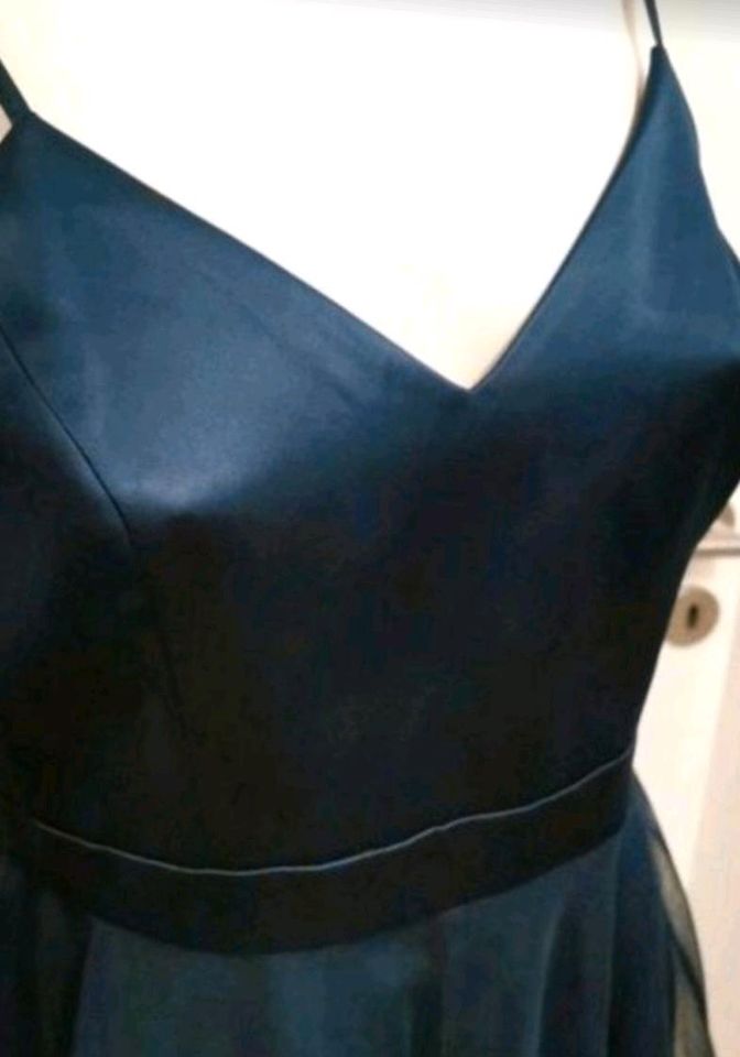 Abendkleid Konfirmationskleid Satin Tüll Kleid Esprit,Größe M, 38 in Wieseth